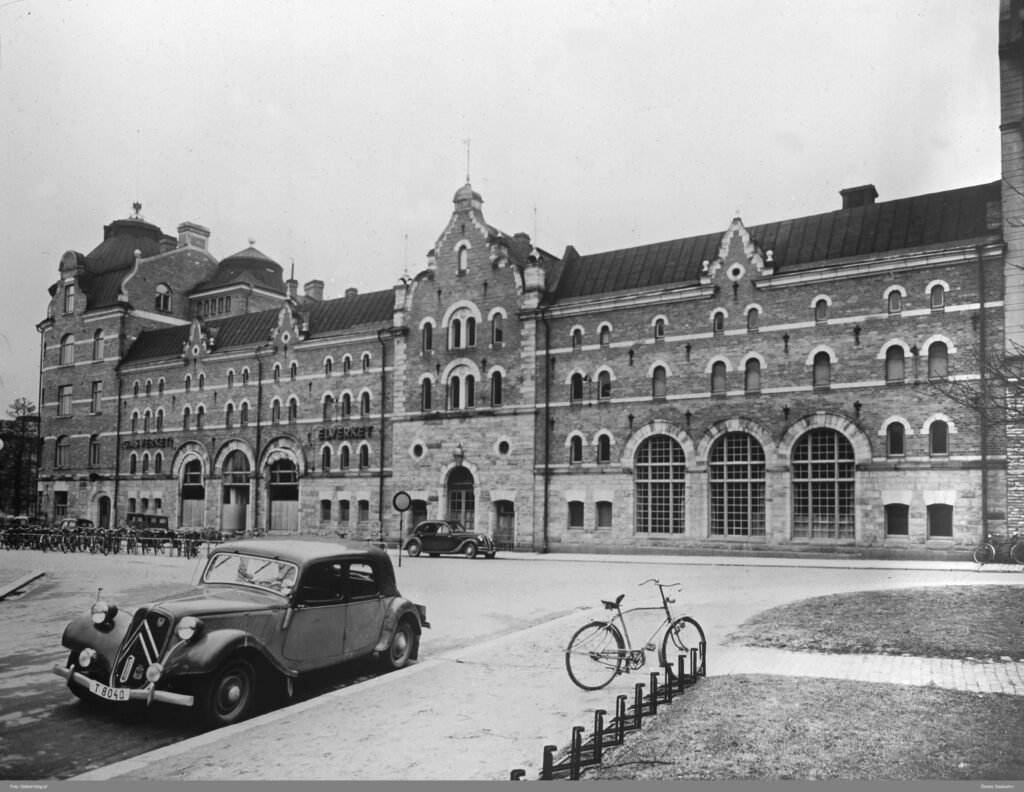 Elverket på Vasagatan, 1940-tal, okänd fotograf