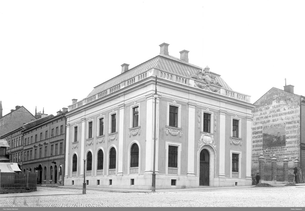 Riksbanken – Engelbrektsgatan 4, foto: Bernhard Hakelier, 1903