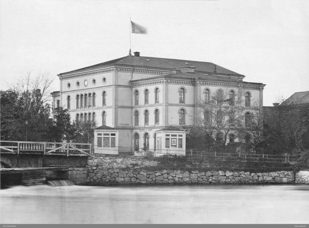 Gamla teatern, ca 1880, okänd fotograf