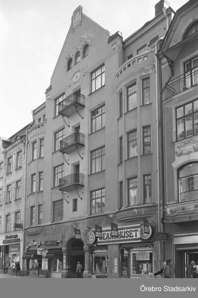 Storgatan 22, Jeanshuset, Lindbergs konditori, okänd fotograf