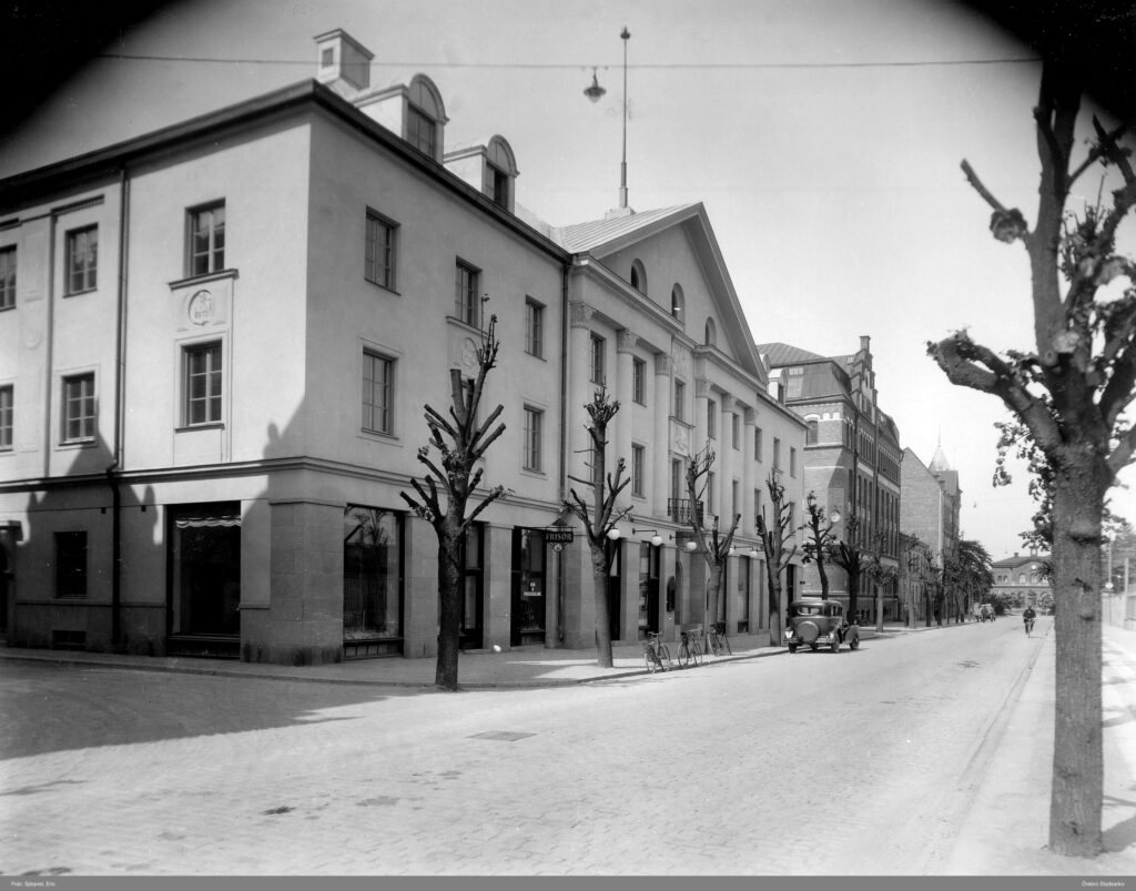 Folkets hus, 1930-tal, foto Eric Sjöqvist