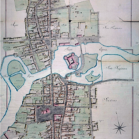 Örebrokarta 1823 Brandförsäkringskarta över Örebro från år 1823.