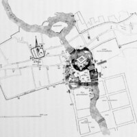 Örebrokarta 1652 Efter Thoring 1652 av Bertil W och Alfred L