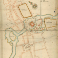 Örebrokarta 1652 Örebro 1652 Johan Toring